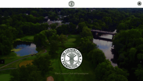What Farmingtoncountryclub.com website looked like in 2019 (4 years ago)