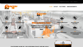 What Factoryhub.com website looked like in 2019 (4 years ago)