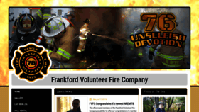 What Frankfordfire.com website looked like in 2019 (4 years ago)