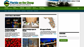 What Floridaonthecheap.com website looked like in 2019 (4 years ago)