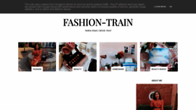 What Fashion-train.co.uk website looked like in 2019 (4 years ago)