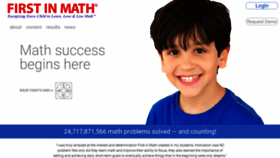 What Firstinmath.in website looked like in 2019 (4 years ago)