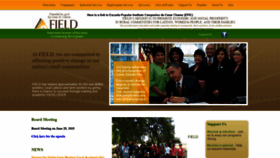 What Farmworkerinstitute.org website looked like in 2019 (4 years ago)