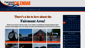 What Fairmontareacalendar.com website looked like in 2019 (4 years ago)