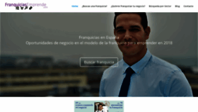 What Franquiciasemprende.com website looked like in 2019 (4 years ago)