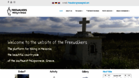 What Freewalkers.eu website looked like in 2019 (4 years ago)