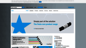 What Festo.in website looked like in 2019 (4 years ago)
