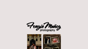 What Fonziemunozphotography.com website looked like in 2019 (4 years ago)