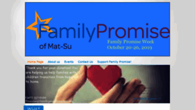 What Familypromisematsu.org website looked like in 2019 (4 years ago)