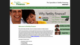 What Fertilityfinance.net website looked like in 2019 (4 years ago)