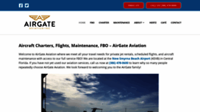 What Flyairgate.com website looked like in 2019 (4 years ago)