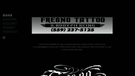 What Fresnotattooandbodypiercing.com website looked like in 2019 (4 years ago)