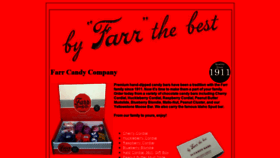 What Farrcandy.com website looked like in 2019 (4 years ago)