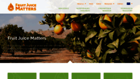What Fruitjuicematters.eu website looked like in 2019 (4 years ago)