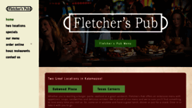What Fletcherspub.com website looked like in 2019 (4 years ago)