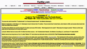 What Faxwar.com website looked like in 2019 (4 years ago)