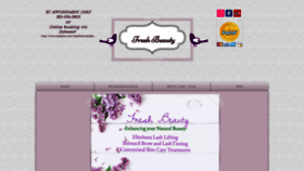What Freshbeautyut.com website looked like in 2019 (4 years ago)