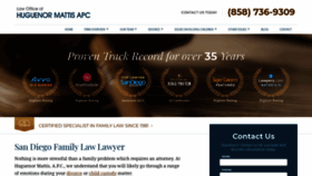 What Familylaw-sd.com website looked like in 2019 (4 years ago)