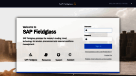What Fieldglass.eu website looked like in 2019 (4 years ago)