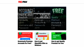 What Freefree.io website looked like in 2019 (4 years ago)