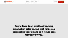 What Funnelbake.com website looked like in 2019 (4 years ago)