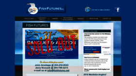 What Fishfutures.net website looked like in 2019 (4 years ago)