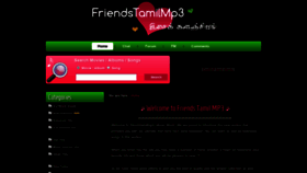 What Friendstamilmp3.in website looked like in 2019 (4 years ago)