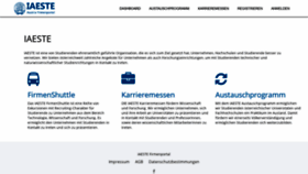 What Firmenportal.iaeste.at website looked like in 2019 (4 years ago)