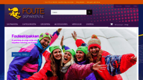 What Fouteskipakken.nl website looked like in 2019 (4 years ago)