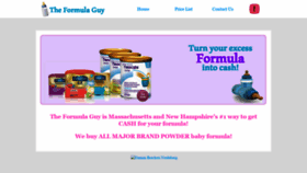 What Formulaguy.com website looked like in 2019 (4 years ago)
