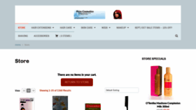 What Frizscosmetics.com website looked like in 2019 (4 years ago)