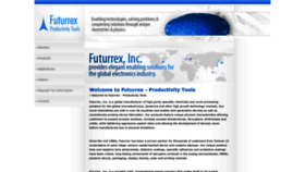 What Futurrex.com website looked like in 2019 (4 years ago)
