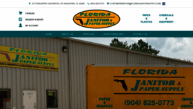 What Floridajanitorsupply.com website looked like in 2019 (4 years ago)