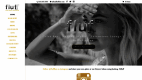 What Fluffbar.com website looked like in 2019 (5 years ago)