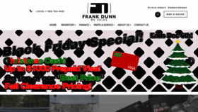 What Frankdunntrailersales.com website looked like in 2019 (4 years ago)
