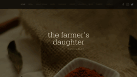 What Farmersdaughterpa.com website looked like in 2019 (4 years ago)