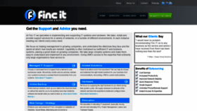 What Fincit.com website looked like in 2019 (4 years ago)