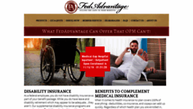 What Fedadvantage.com website looked like in 2019 (4 years ago)