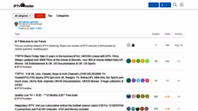 What Forum.iptvinsider.com website looked like in 2019 (6 years ago)