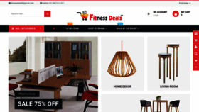 What Fitnessdeals.in website looked like in 2019 (4 years ago)