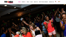 What Fungirlsnightout.com website looked like in 2019 (4 years ago)