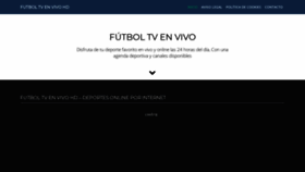What Futboltv-envivo.com website looked like in 2019 (4 years ago)