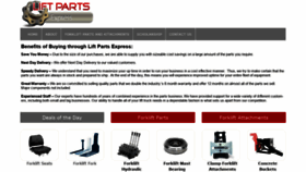 What Forkliftpartsanaheim.com website looked like in 2019 (4 years ago)