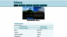 What Fakexy.com website looked like in 2019 (4 years ago)