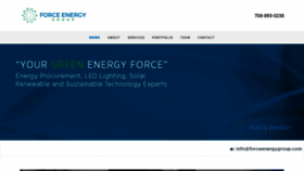 What Forceenergygroup.com website looked like in 2019 (4 years ago)