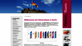 What Fahnen-baans.de website looked like in 2019 (4 years ago)