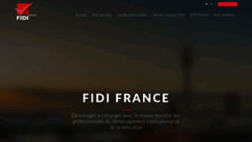 What Fidi-france.com website looked like in 2019 (4 years ago)