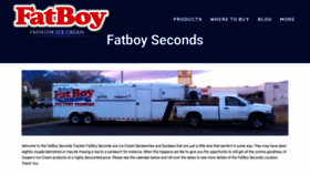 What Fatboyseconds.com website looked like in 2019 (4 years ago)