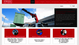 What Fassi.com website looked like in 2019 (4 years ago)
