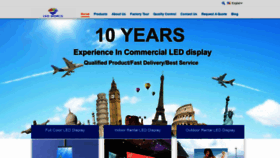 What Full-colorleddisplay.com website looked like in 2019 (4 years ago)